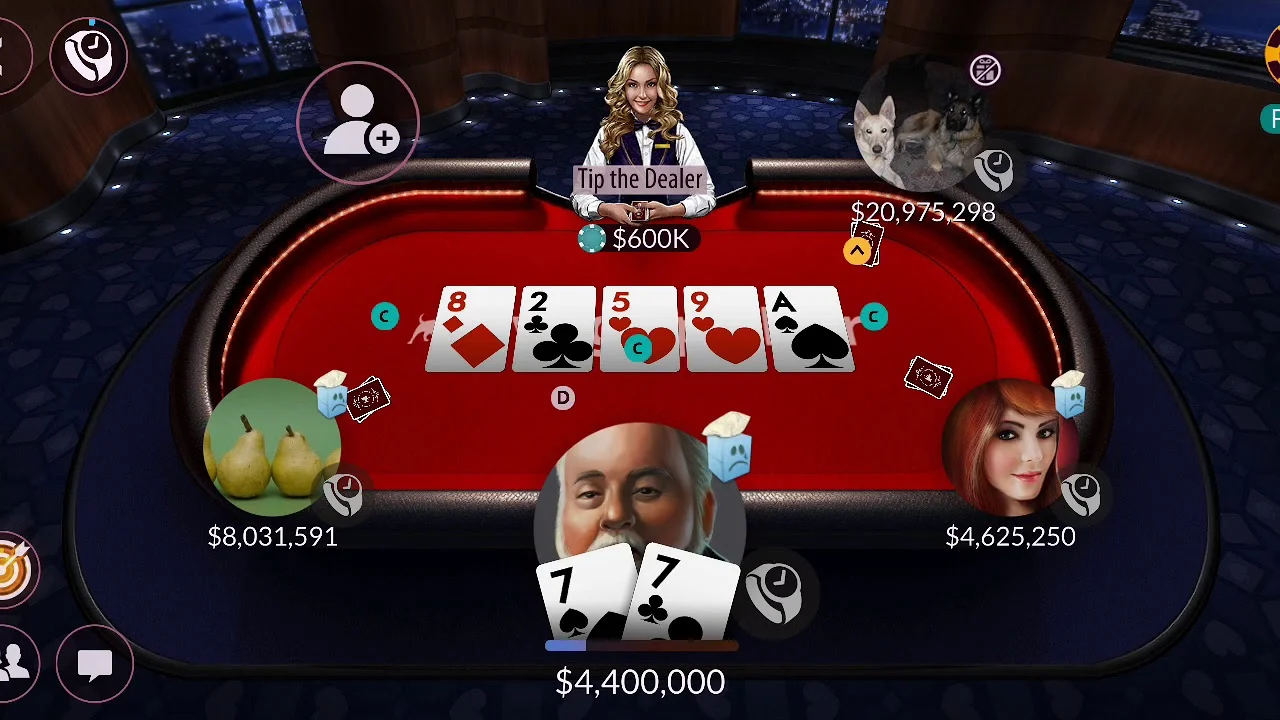 Playing poker